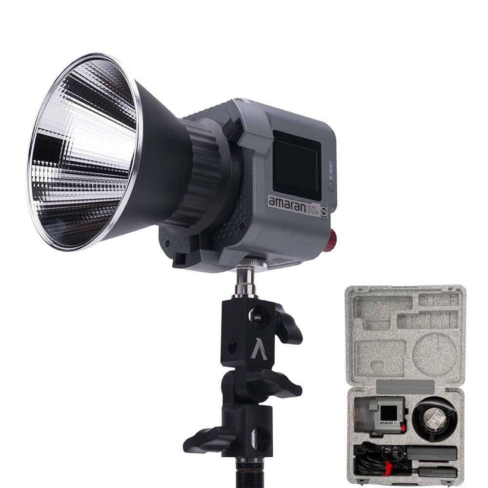 Aputure amaran 60x + NPF × 2 Amazon.com : Aputure Amaran COB 60X S LED Video Light Bowens